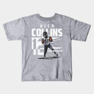 Nico Collins Houston Player Name Kids T-Shirt